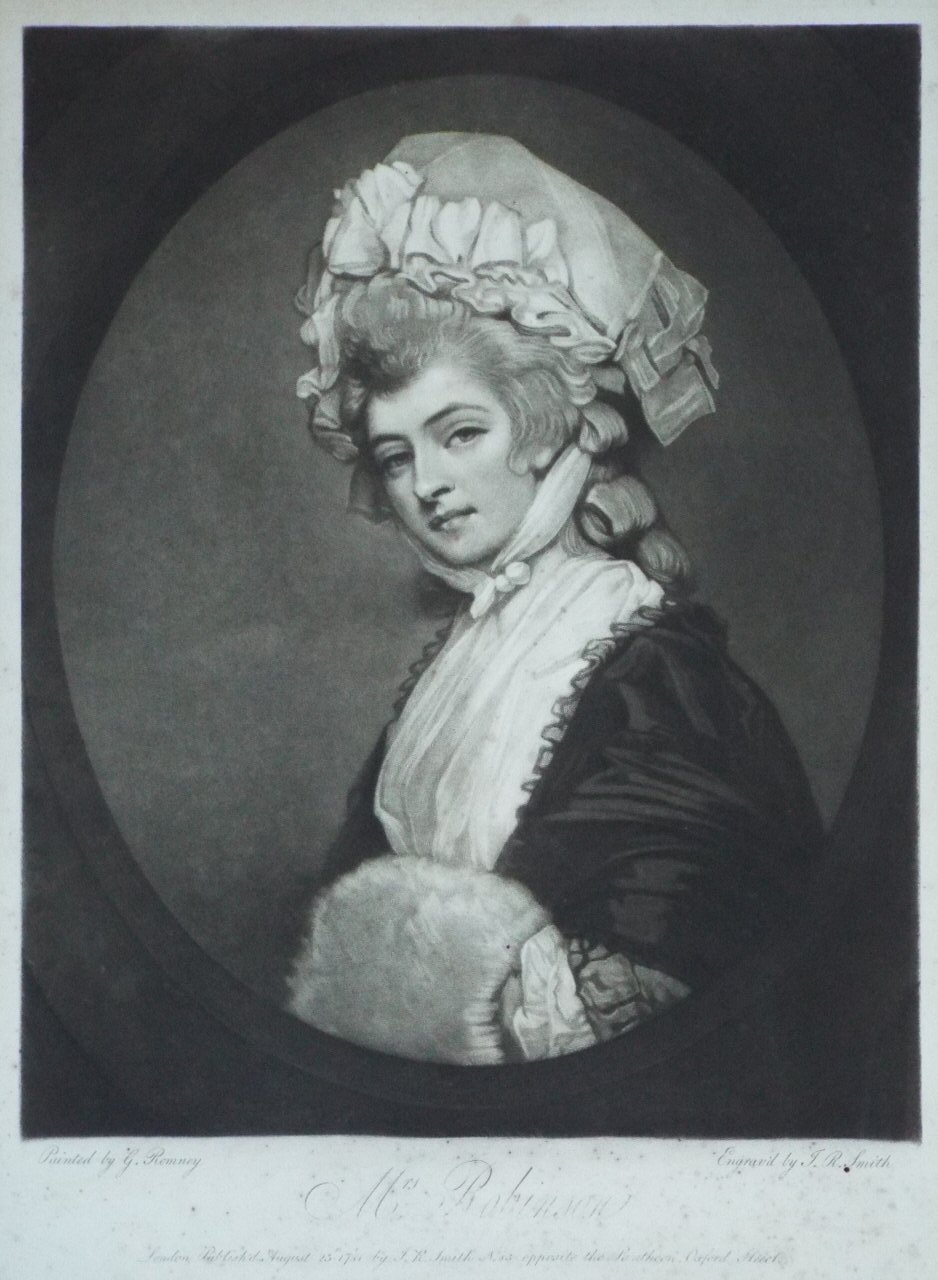 Mezzotint - Mrs. Robinson. - Smith